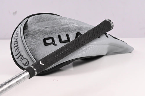Callaway Quantum Max Driver / 9 Degree / Stiff Flex Denali Frost Silver 60 Shaft