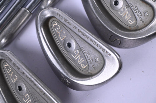Ping Eye 2+ Irons / 3-PW+SW / Black Dot / Stiff Flex Ping JZ Shafts