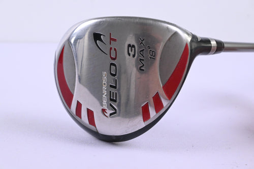 Benross Velo CT #3 Wood / 18 Degree / Regular Flex ProLaunch Platinum Shaft