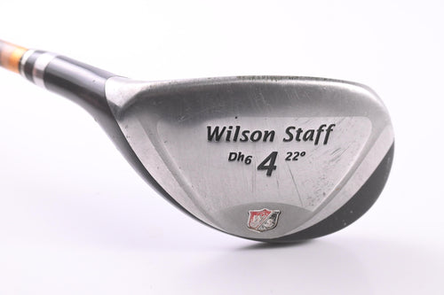 Left Hand Wilson Staff Dh6 #4 Hybrid / 22 Degree / Regular Flex Proforce V2 84g