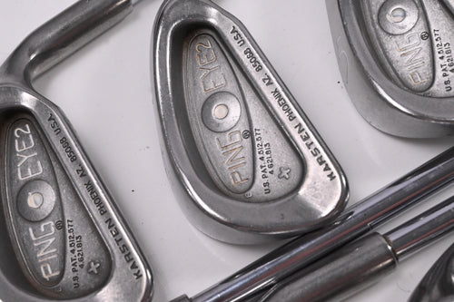 Ping Eye 2+ Irons / 3-PW+SW / White Dot / Stiff Flex Ping Karsten Shafts