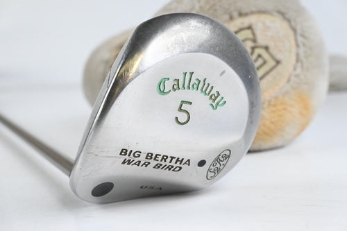 Left Hand Callaway Big Bertha Warbird #5 Wood / 18 Degree / Ladies Flex Callaway