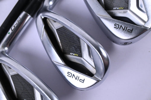 Ping G430 Irons / 5-PW+GW+SW / Green Dot / Regular Flex Ping Alta CB Black AWT