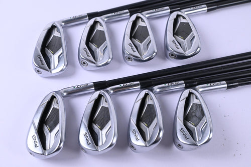 Ping G430 Irons / 5-PW+GW+SW / Green Dot / Regular Flex Ping Alta CB Black AWT