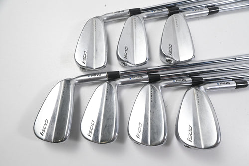 Ping i500 Irons / 4-PW / White Dot / Stiff Flex Dynamic Gold 120 S300 Shafts