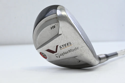 Taylormade V-Steel #3 Wood / 15 Degree / Stiff Flex Ultra Lite Graphite 65 Shaft