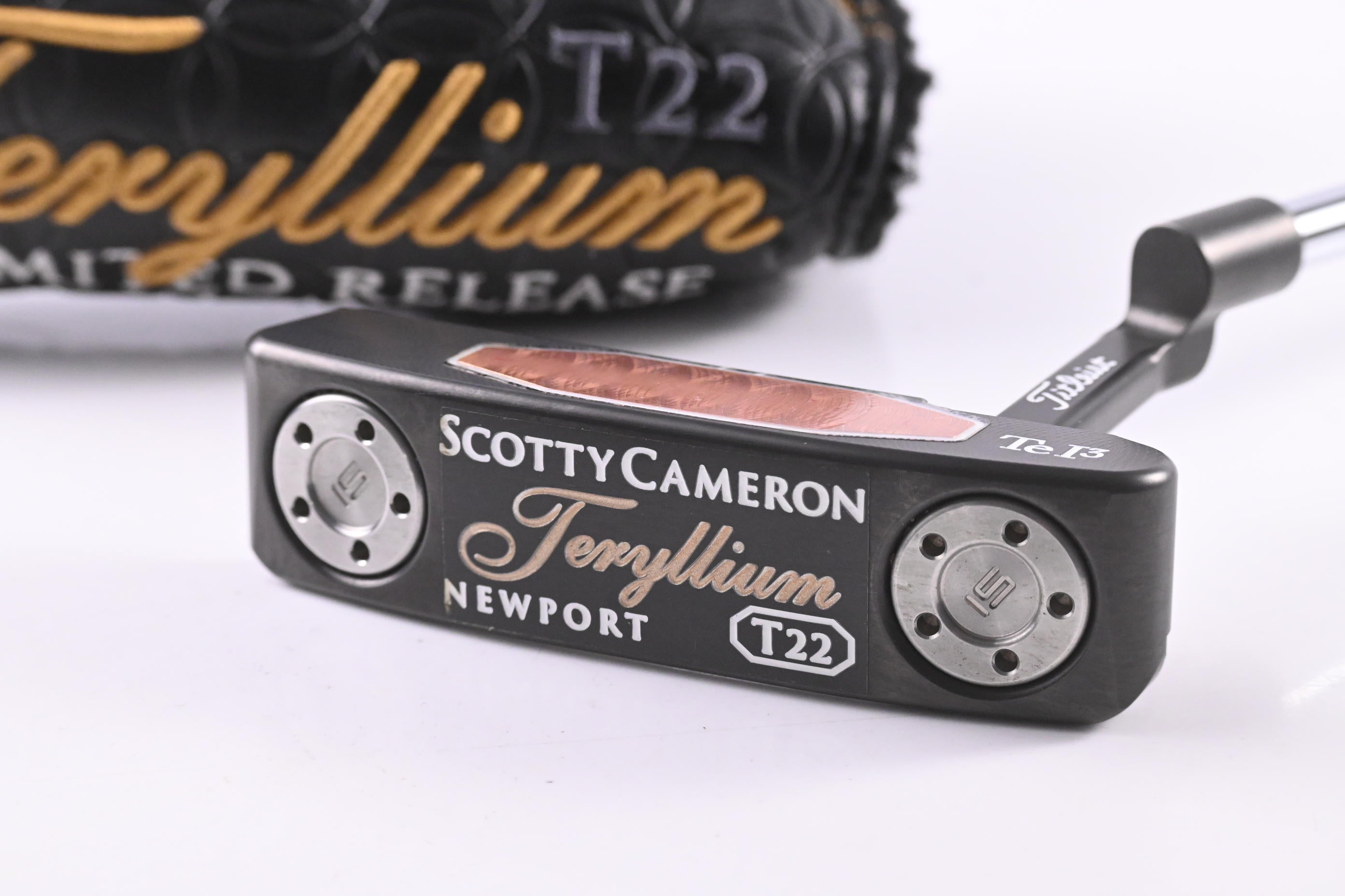 Second Hand Scotty cameron Teryllium T22 Newport Putter