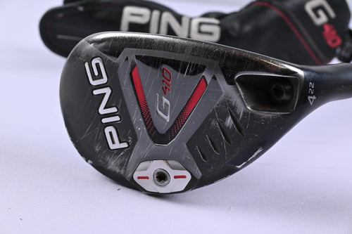 Ping G410 #4 Hybrid / 22 Degree / Regular Flex Ping Alta CB Red 70 Shaft