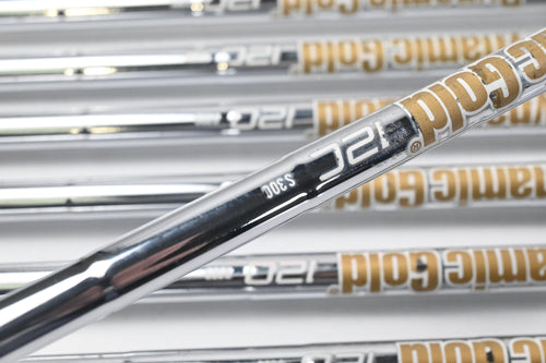 Ping i500 Irons / 4-PW / White Dot / Stiff Flex Dynamic Gold 120 S300 Shafts