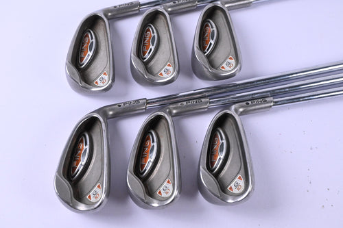 Ping G10 Irons / 5-PW / Black Dot / Regular Flex Steel Shafts