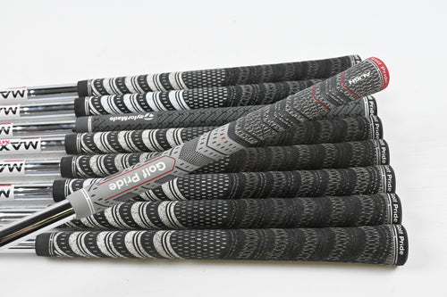 Taylormade Qi Irons / 5-PW+GW+SW+LW / Stiff Flex KBS MAX MT 85 Shafts