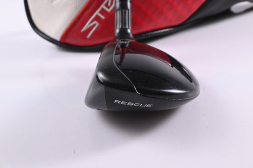 Left Hand Taylormade Stealth 2 HD #4 Hybrid / 23 Degree / Regular Flex SpeederNX