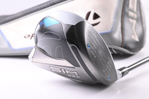 Taylormade SIM Max Driver / 9 Degree / Stiff Flex Graphite Design Tour AD GP-7