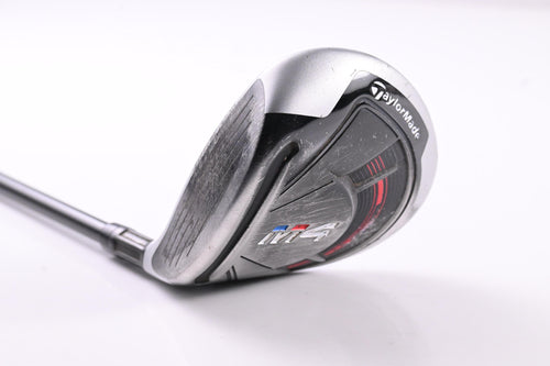 Left Hand Taylormade M4 #3 Wood / 15 Degree / Regular Flex Atmos Red 5 Shaft