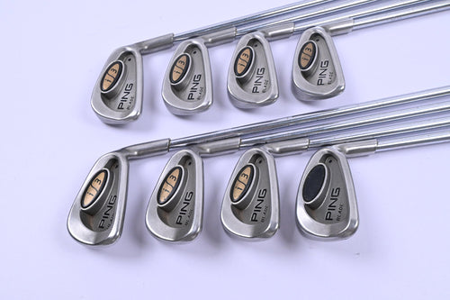 Ping i3 Irons / 3-PW / Black Dot / Stiff Flex Ping JZ Cushin Shafts