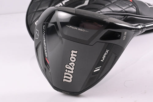 Wilson DYNAPWR Max 2025 Driver / 10.5 Degree / Stiff Flex HZRDUS Smoke RDX Red