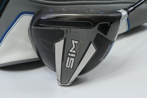 Left Hand Taylormade SIM Max Driver / 12 Degree / Stiff Flex Diamana 60 Shaft