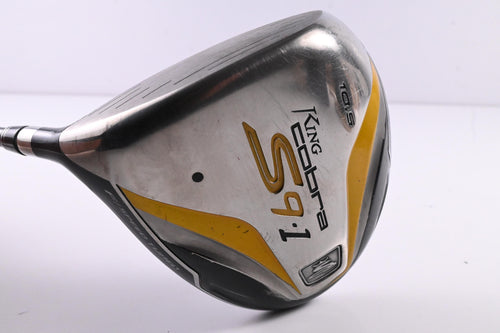 Left Hand Cobra S9-1 Driver / 10.5 Degree / Regular Flex Aldila DVS 50 Shaft