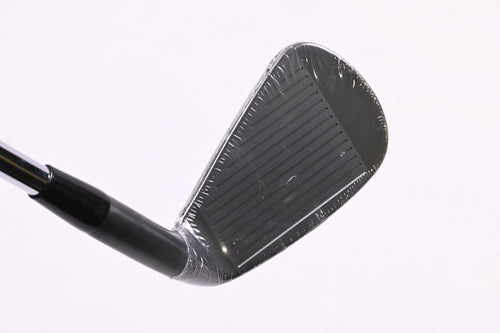 Left Hand Cobra King Forged Tec Black #4 Iron / 24 Degree / Stiff Flex KBS 125