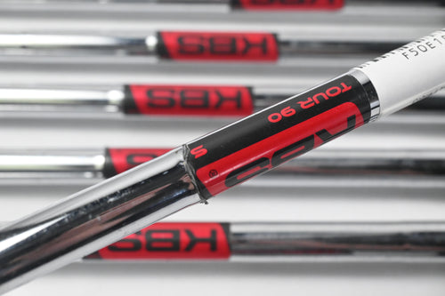 Cobra LTDx One Length Irons / 5-PW+GW / Stiff Flex KBS Tour 90 Shafts
