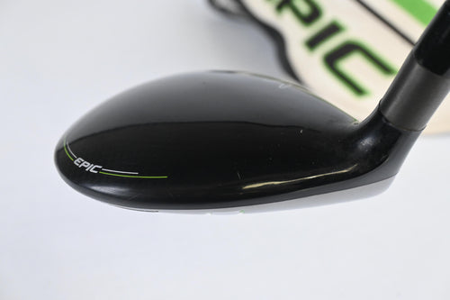 Left Hand Callaway Epic Max #7 Wood / 21 Degree / Senior Flex Cypher 50 Shaft