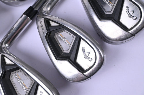 Callaway Rogue ST Max OS Irons / 6-PW+GW / Regular Flex Elevate MPH 95 Shafts