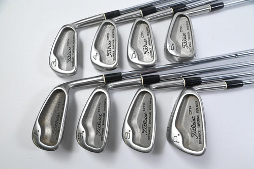 Titleist DTR Irons / 3-PW / Regular Flex Steel Shafts