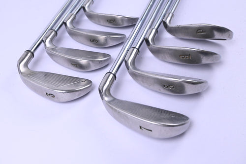 Left Hand Callaway X-14 Irons / 3-PW / Uniflex Callaway Steelhead Shafts