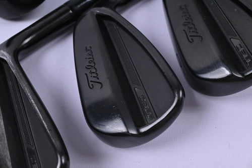 Titleist T150 Black Vapor Irons / 4-PW / Stiff Flex Project X LZ Shafts