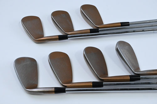 Cobra King Forged Tec Copper Irons / 4-PW / Stiff Flex KBS $-Taper Lite Shafts