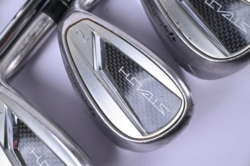 Taylormade Stealth HD Irons / 5-PW+GW+SW / Stiff Flex KBS Max MT 85 Shafts