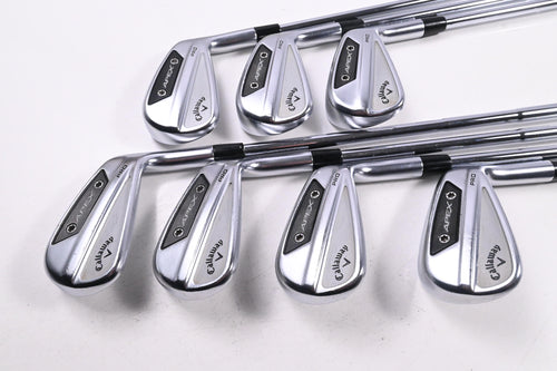 Callaway Apex Pro 24 Irons / 4-PW / Stiff Flex Dynamic Gold 115 MID S300 Shafts