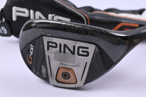 Ping G400 #3 Hybrid / 19 Degree / Regular Flex Ping Alta CB 70 Shaft