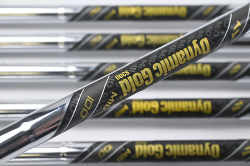 Ping i530 Irons / 4-PW / Blue Dot / Stiff Flex Dynamic Gold Mid 100 S300 Shafts