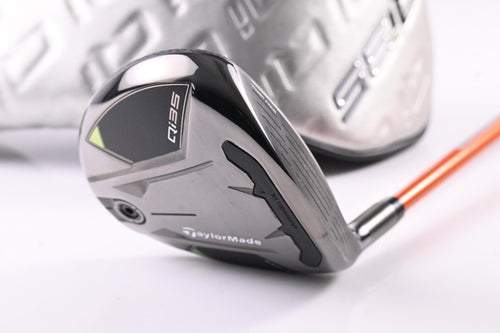 Taylormade Qi35 Max #9 Wood / 24.5 Degree / Stiff Flex Tour AD DI-8 Orange Shaft