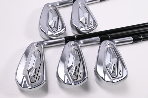 Srixon ZX5 MK II 2023 Irons / 5-9i / Regular Flex UST Helium Nanocore 60 Shafts
