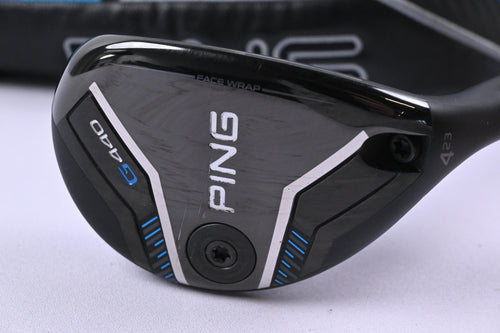 Ping G440 #4 Hybrid / 23 Degree / Regular Flex Ping Alta CB Blue 70 Shaft