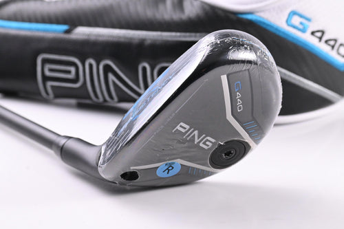 Left Hand Ping G440 #4 Hybrid / 23 Degree / Regular Flex Ping Alta CB Blue 70