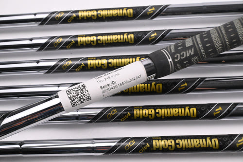 Mizuno Pro 245 Irons / 4-PW / Regular Flex Dynamic Gold Mid 100 R300 Shafts