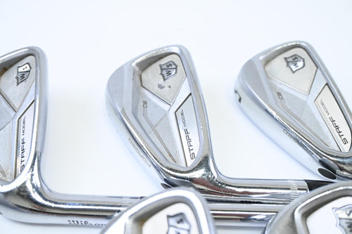 Left Hand Wilson Staff Model CB 2019 Irons / 4-PW / Stiff Flex KBS Tour-V 125