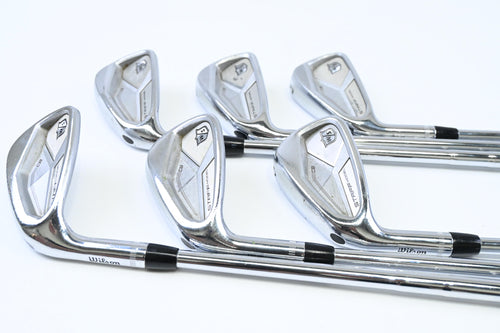 Left Hand Wilson Staff Model CB 2019 Irons / 4-PW / Stiff Flex KBS Tour-V 125