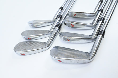 Taylormade RAC CB Coin Forged Irons / 3-9 / Stiff Flex Dynamic Gold Shafts