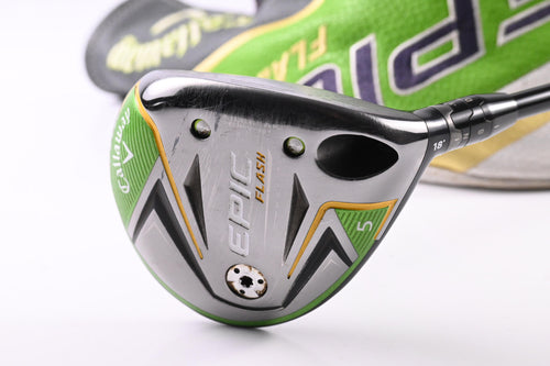 Callaway Epic Flash #5 Wood / 18 Degree / Regular Flex Tensei AV Blue 75 Shaft