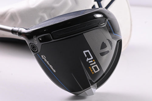 Left Hand Taylormade Qi10 Max Driver / 12 Degree / Senior Flex SpeederNX TCS 50