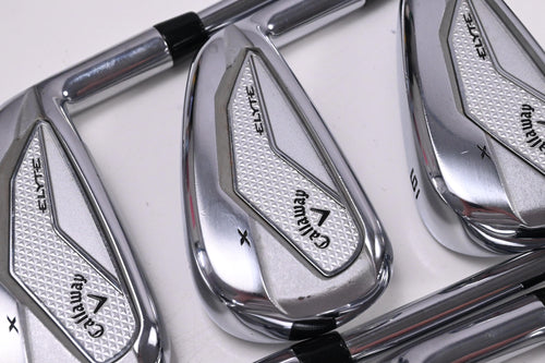 Callaway Elyte X Irons / 4-PW / Stiff Flex Dynamic Gold Mid 115 S300 Shafts