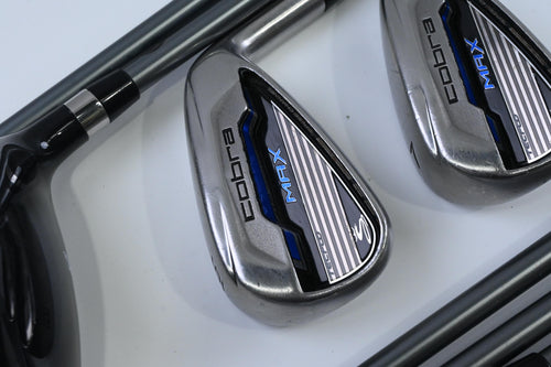 Cobra Max Irons / 4-5H+6-PW+SW / Regular Flex Matrix MFS White Tie X4 58 Shafts