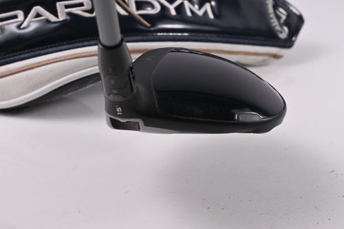 Callaway Paradym TD #3 Wood / 15 Degree / Stiff Flex HZRDUS GEN4 Silver 60