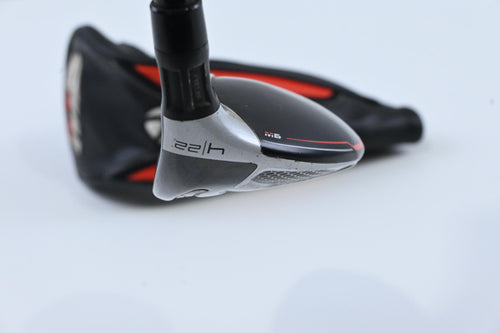 Taylormade M6 #4 Hybrid / 22 Degree / Stiff Flex Fujikura Atmos Orange 7 Shaft