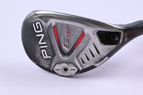 Ping G410 #4 Hybrid / 22 Degree / Regular Flex Ping Alta CB Red 70 Shaft