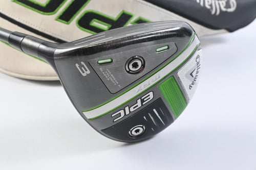 Left Hand Callaway Epic Max #3 Wood / 15 Degree / Stiff Flex Hzrdus Smoke IM10 60